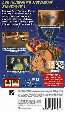 Ben 10 - Alien Force (EU) box cover back